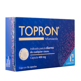 TOPRON 400 MG 16 CAPS