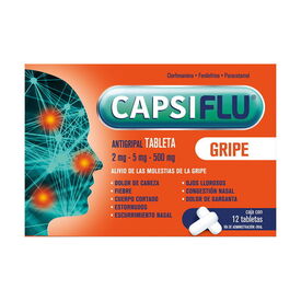 CAPSIFLU 2/5/500MG GRIPE 12 TAB
