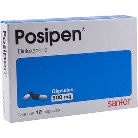 POSIPEN 500 MG 12 CAPS