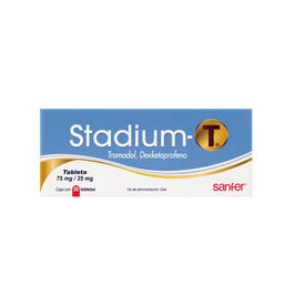 STADIUM-T 75/25MG 20 TAB