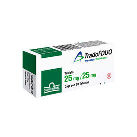 TRADOL-DUO 25/25MG 20 TAB