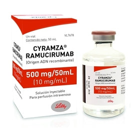 CYRAMZA 500MG SOL INY F.A. 50ML