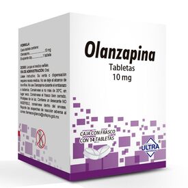OLANZAPINA 10 MG 14 TAB LGEN