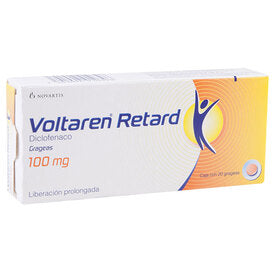 VOLTAREN RETARD 100MG 20 GRAG