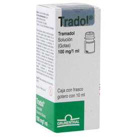 TRADOL 100 MG GTS 10 ML