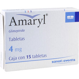 AMARYL 4 MG 15 TAB