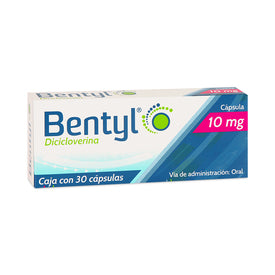 BENTYL 10 MG 30 CAPS