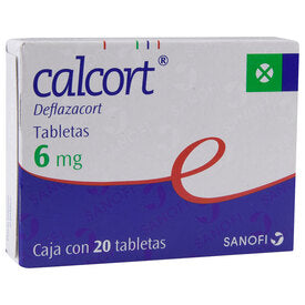 CALCORT 6 MG 20 TAB