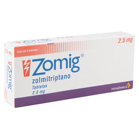 ZOMIG RAPIMELT 2.5 MG 2 TAB