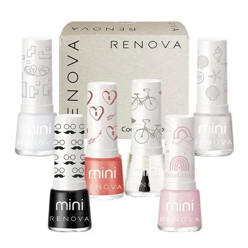 KIT ESMALTE RENOVA MINI GAMA8 6PZ