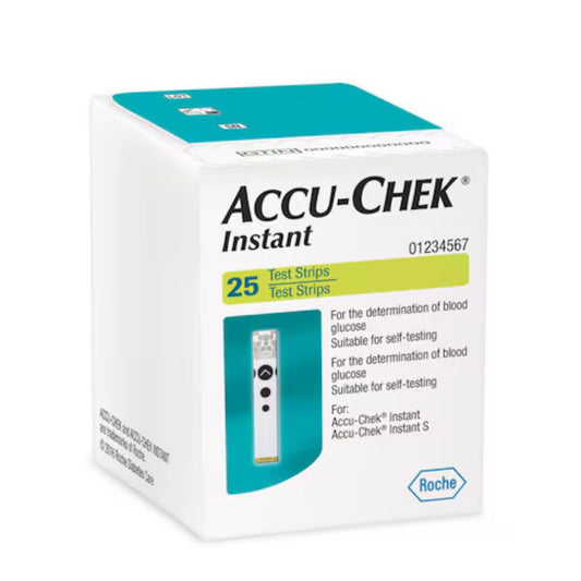 ACCU-CHEK INSTANT TIRAS REACT C/25