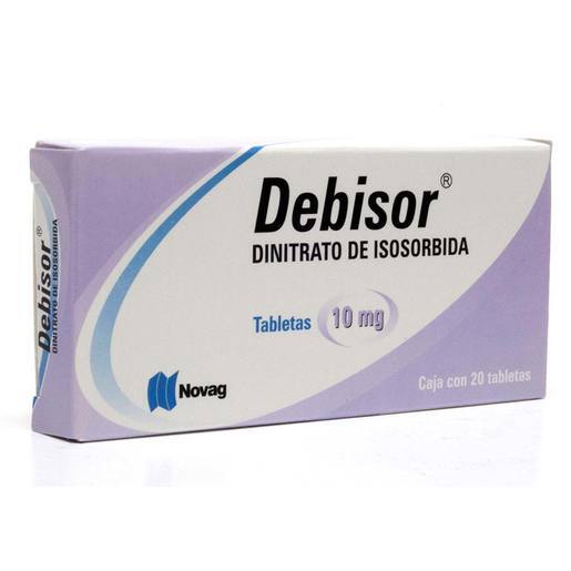 DEBISOR TAB. 10 MG. CAJA C/20