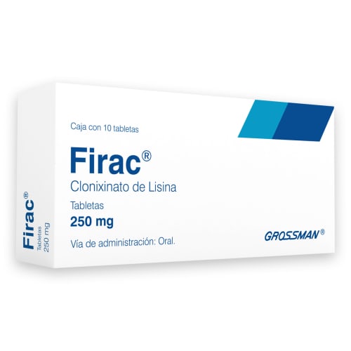 FIRAC TAB .250 MG. CAJA C/10