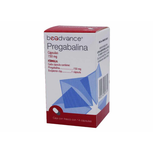 PREGABALINA 14 CAPS 150 MG