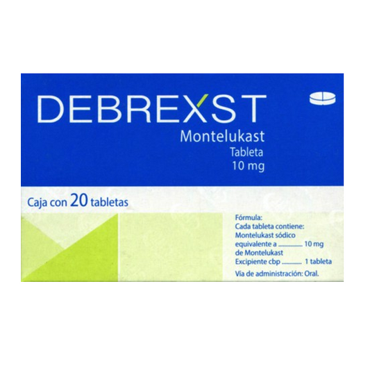 DEBREXST TAB. 10 MG. CAJA C/20