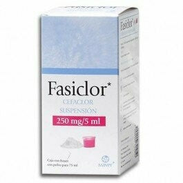 FASICLOR SUSP. 250 MG. CAJA C/FCO. C/PVO. P/75 ML.