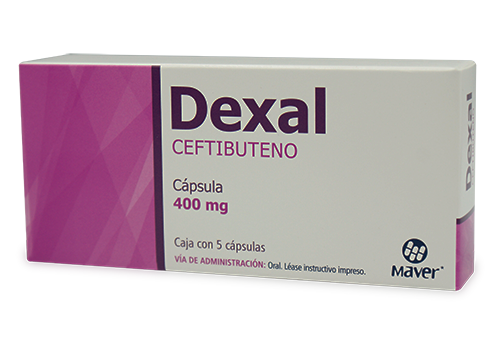 DEXAL CAP 400 MG CAJA C5 (CEFTIBUTENO)