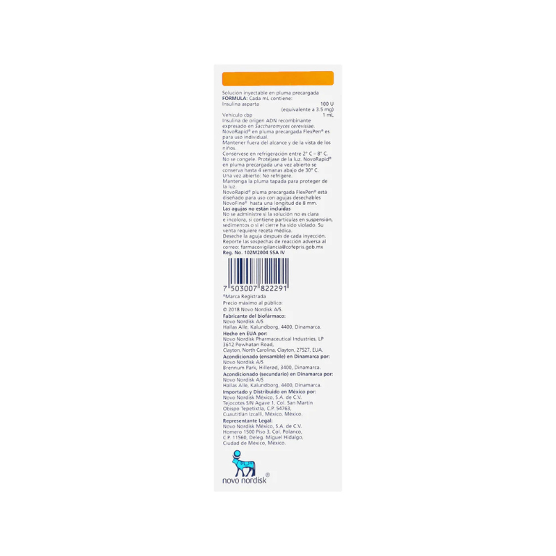 NOVORAPID FLEXPEN SOL INY 1X3ML