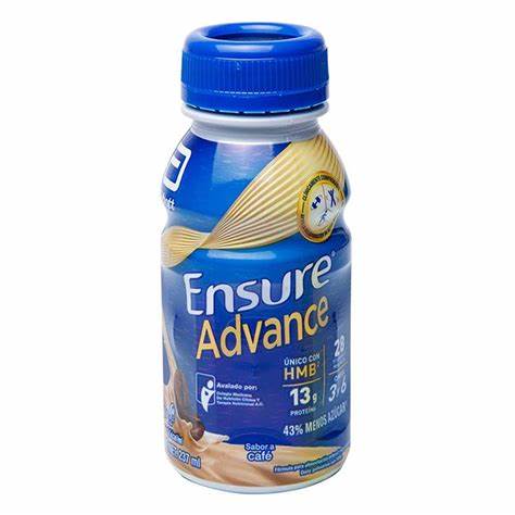 Suplemento Alimenticio Ensure Advance Sabor Café 237 Ml