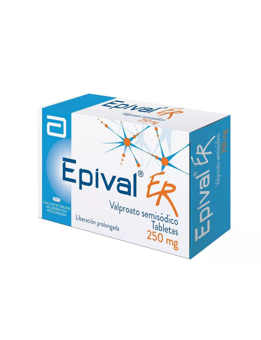 EPIVAL ER 250 MG 30 TAB LP