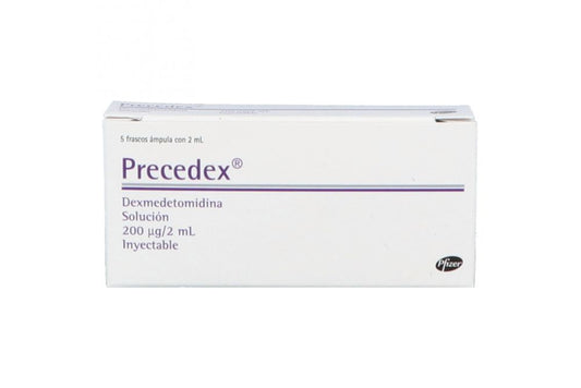 PRECEDEX 200 MCG SOL INY FA 5X2ML