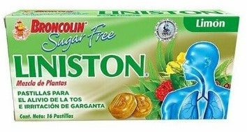 BRONCOLIN SUGAR-FREE LIMON 35 G