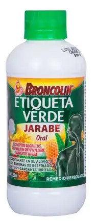 BRONCOLIN ETIQ VERDE 250 ML JBE