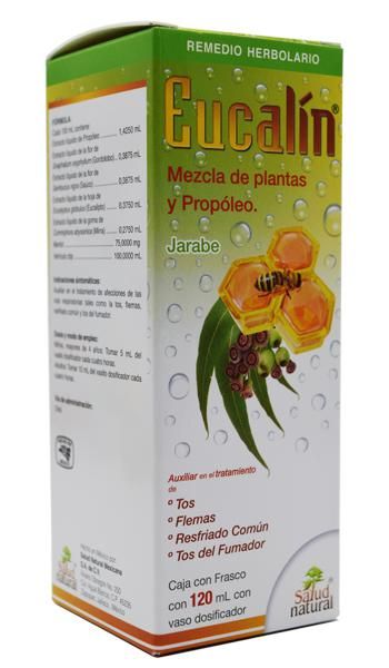 EUCALIN JBE. CAJA C/FCO. C/120 ML.