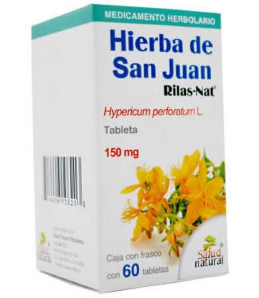 RILAS-NAT TAB CAJA CFCO C60 (HIERBA DE SAN JUAN)