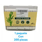 APLIC ALG LIDERN CLEA BAMBU 200PZAS