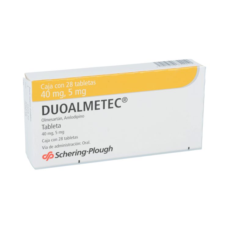 DUOALMETEC 40/5 MG 28 TAB