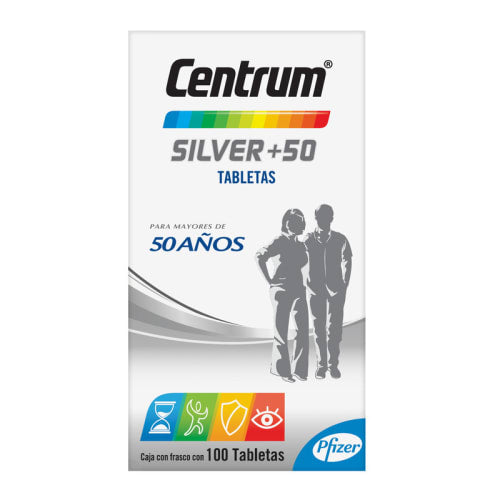 CENTRUM SILVER MAYORES DE50 TAB100