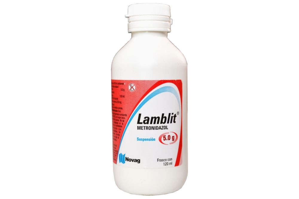 LAMBLIT SUSP. 250 MG. CAJA C/FCO. C/120 ML.