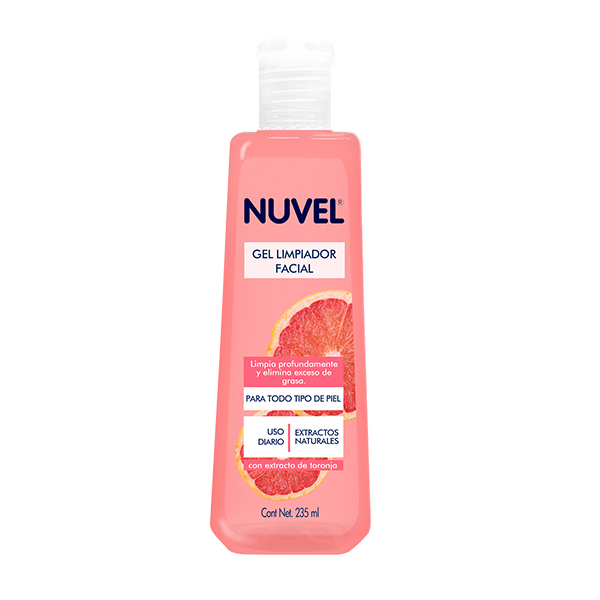 GEL NUVEL LIMPIADOR FAC 235ML