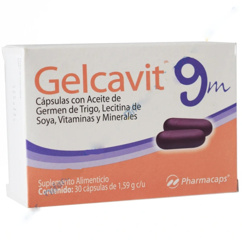 GELCAVIT 9M CAP. CAJA C/30