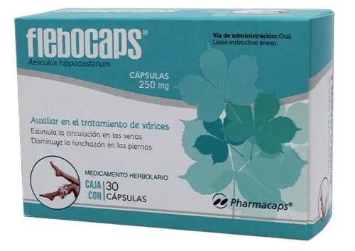 FLEBOCAPS CAP. CAJA C/30