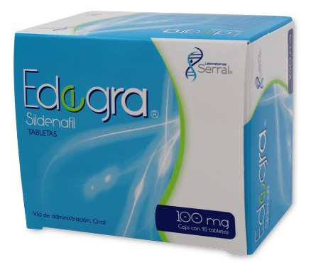 EDEGRA TAB. 100 MG. CAJA C/10