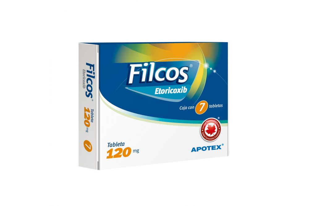 FILCOS TAB. 120 MG. CAJA C/7 (ETORICOXIB)