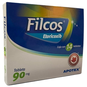 FILCOS TAB. 90 MG. CAJA C/14 (ETORICOXIB)