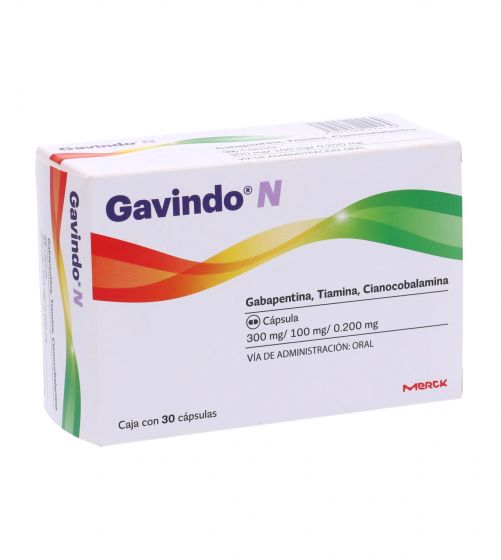 GAVINDO N 300/100/0.200MG 30 CAPS