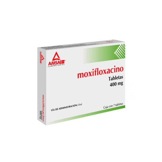 MOXIFLOXACINO 7 TAB 400 MG