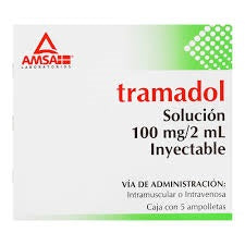 TRAMADOL 100MG S.INY AMP5   LGEN