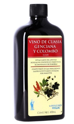 VINO-CUASIA GENCIA COLOMBO 400 ML