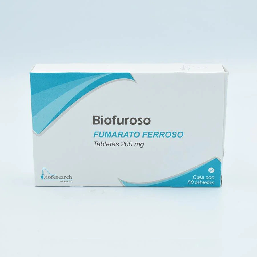 FUMARATO FERRO 200MG 50TAB  LGEN