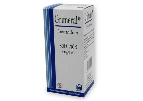 GRIMERAL SOL. CAJA C/FCO. C/60 ML.