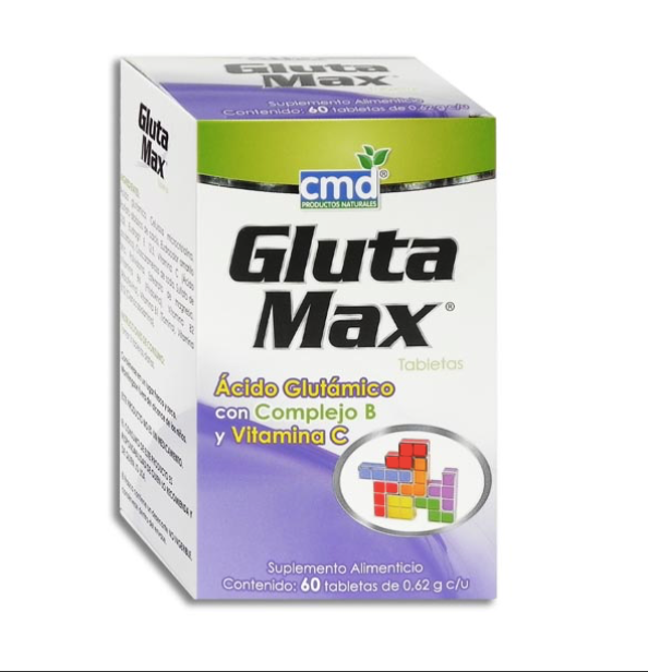 GLUTAMAX GRAG. CAJA C/FCO. C/60