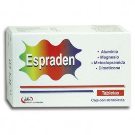 ESPRADEN TAB. 50 MG. CAJA C/30