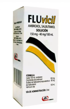 FLUVICIL SOL. CAJA C/FCO. C/120 ML.