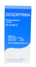 DEGORTRINA JBE. CAJA C/FCO. C/120 ML.