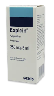 EXPICIN SUSP. 250 MG. CAJA C/FCO. C/PVO. P/90 ML.